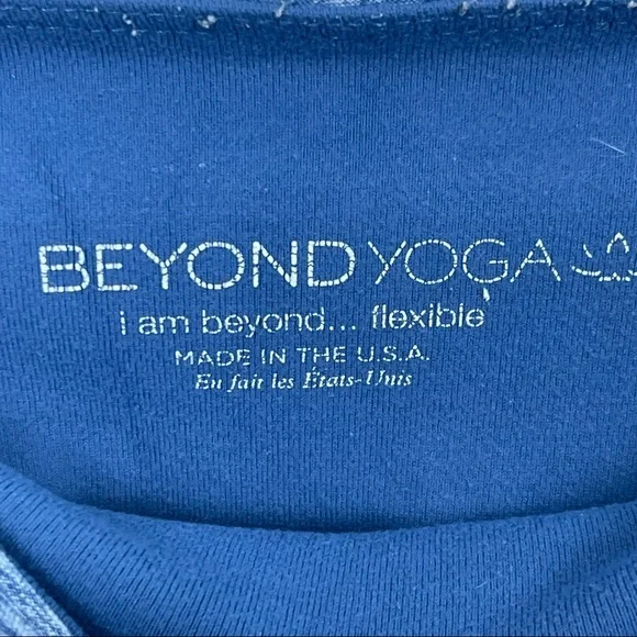 BEYOND YOGA Blue Space Dye Leggings - Picture 3 of 4